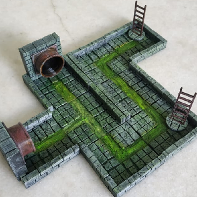 Sewer Ladders (preview) | 3d print model