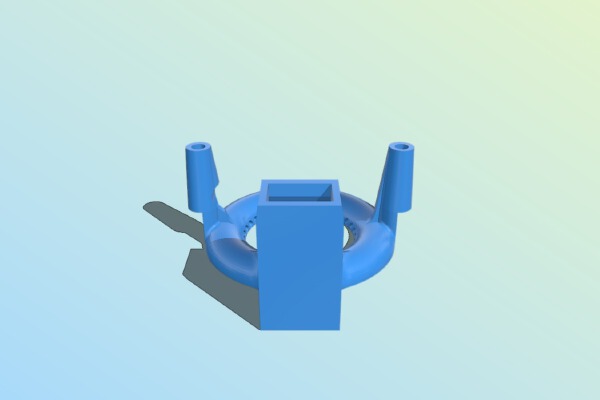 Duct upgrade fur Mecreator 2 | 3d print model