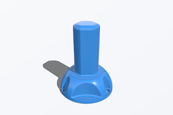 Satchler 75mm bowl head to Manfrotto 290 series tripod adapter | 3d print model