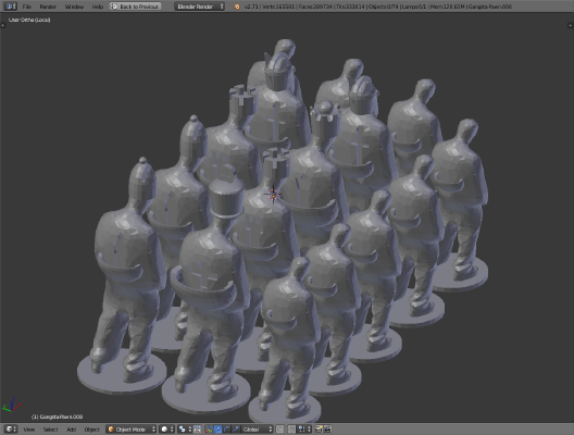Gangsta Chess Remix (Now with cannabis!) | 3d print model