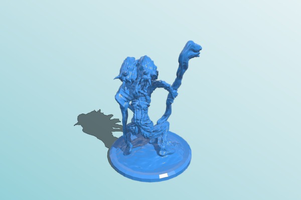 Nightmare Monk Miniature | 3d print model