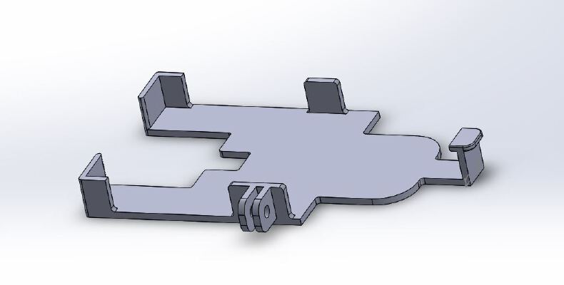 Smarthpone stand for OnePlus One with Flip Case | 3d print model