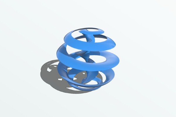 Mobius Spiral | 3d print model