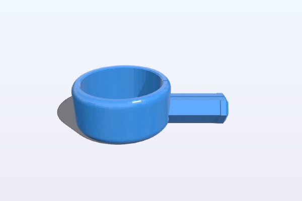 Bike FlashLight Quick Release Mount | 3d print model
