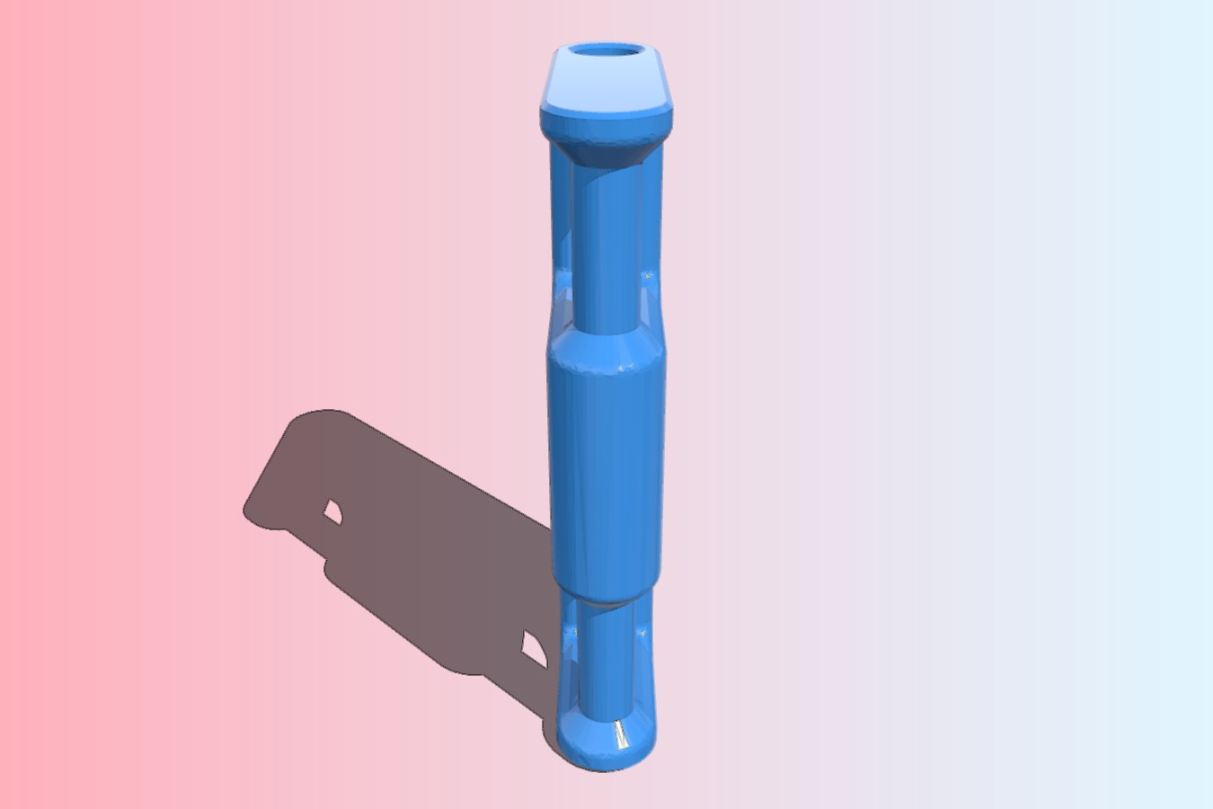Qidi Tech X-One Filament Guide Tube Offset