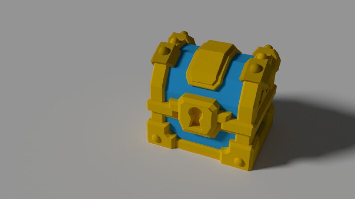Clash of Clan Chest | 3d print model