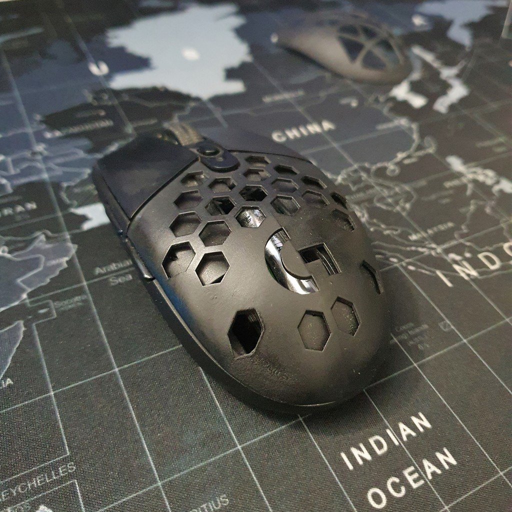 G305 Logo + Hex cut back cover remix