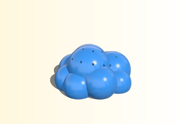 Watering cloud | 3d print model
