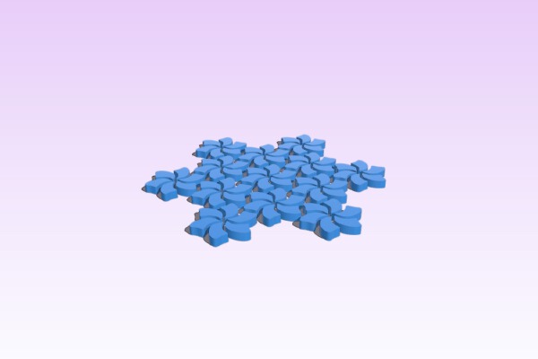 Flower coaster | 3d print model