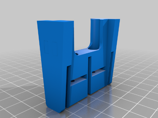 String height adjustable bridge for Nerdy Gurdy | 3d print model