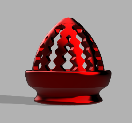 Creme Egg Case _ Gift Box and Spinning Top for Easter | 3d print model