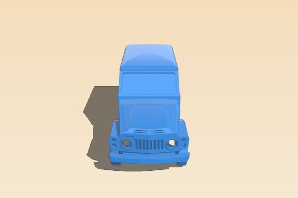 Suzuki LJ 80 truck | 3d print model