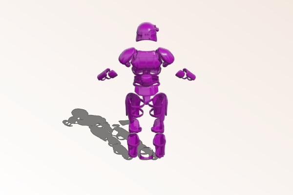 Fallout 3_ New Vegas Combat Armor | 3d print model