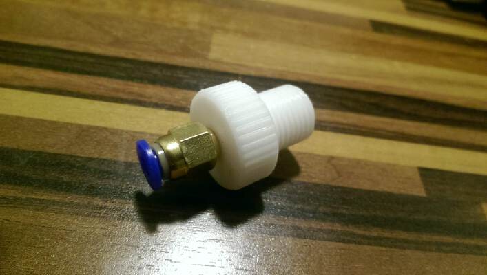 Ikea Samla Bolt with M6 and M10 for Push Fittings | 3d print model