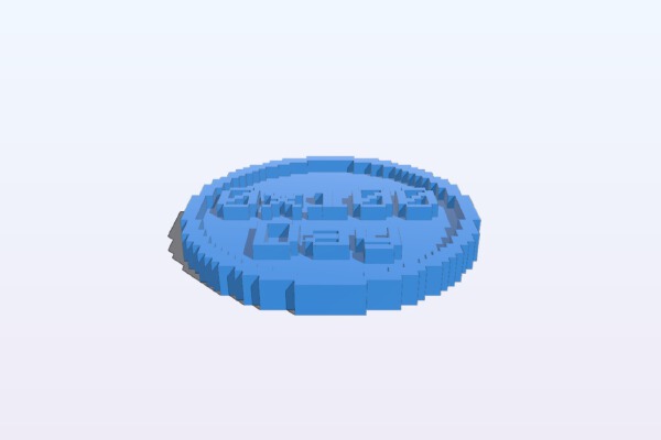 Programmer's day coin | 3d print model