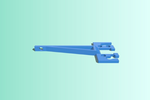 Webcam Z Holder - Modified to work with Wanhao i3 Plus _ Monoprice Select Plus | 3d print model