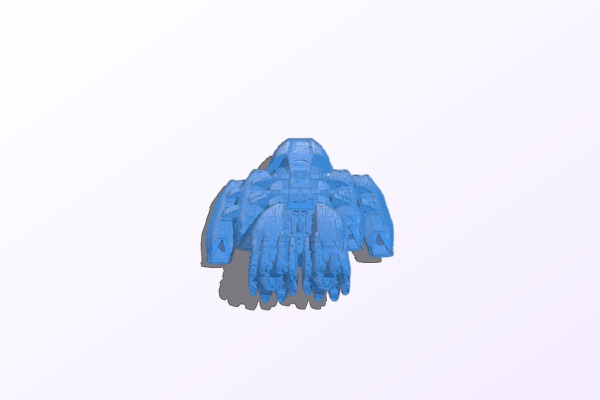 BSG Warstar Freyer | 3d print model
