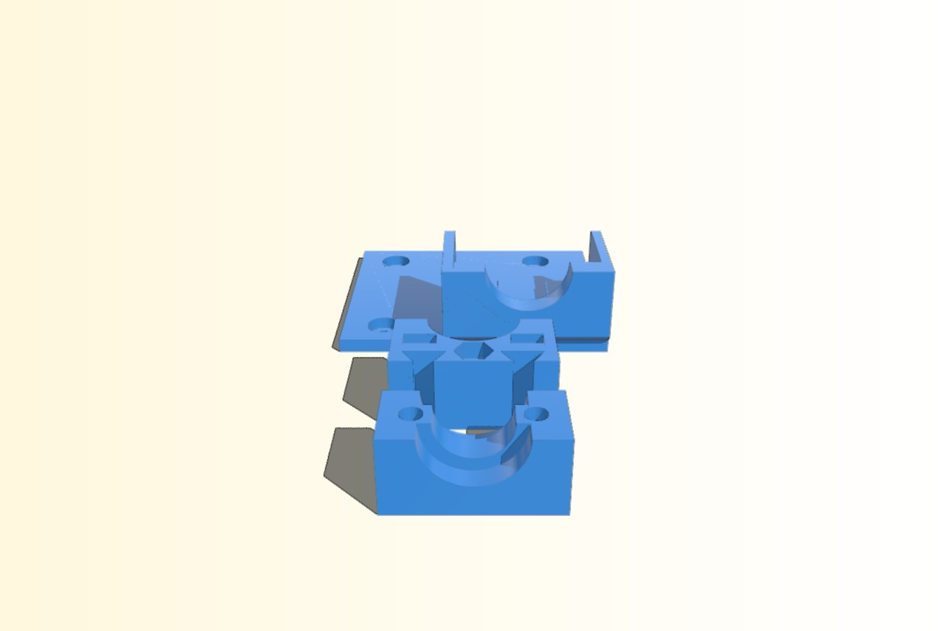 Titan Amigo! A Dual Extrusion E3D V6 Additional Mount for 'the Squall' Titan Aero Mount