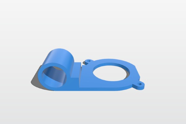 Holder for inductive sensor LJ18A3-8-Z_BX | 3d print model