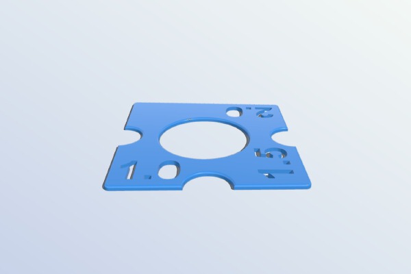 1_10th Off-Road Camber Gauge | 3d print model