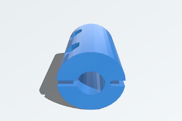 5mm_8mm coupler | 3d print model