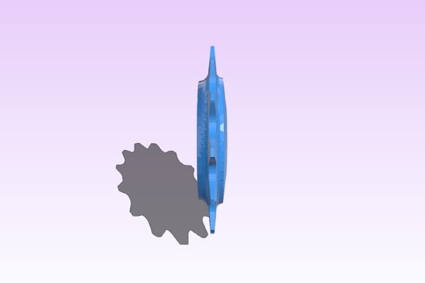 bike maintenance sprocket for 12mm through axle | 3d print model