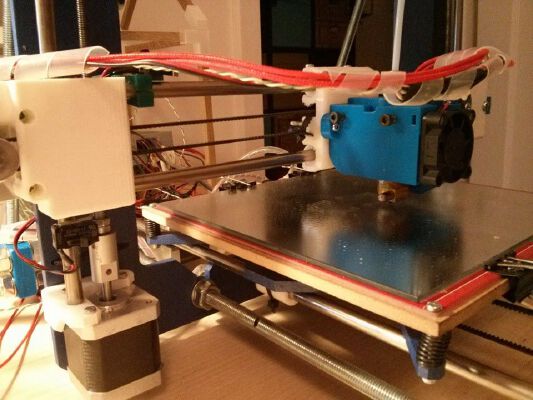 Modular carriage & nozzle plugs for prusa i3 | 3d print model