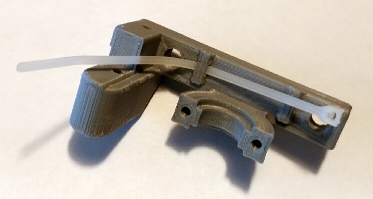 Reach3D E3Dv6 & BLTouch Hot End Mount | 3d print model