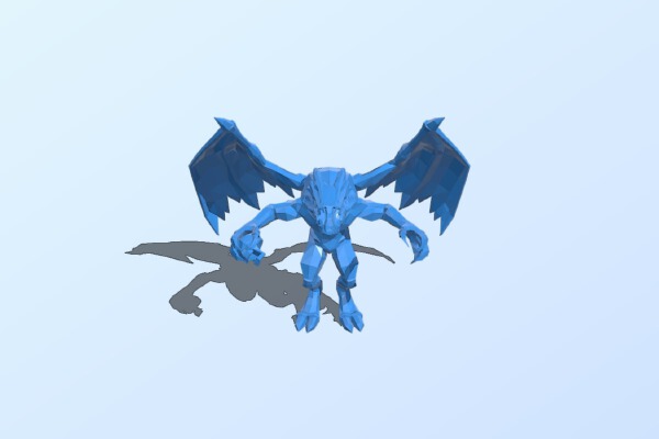 Chaos Fury - lesser chaos daemon - tm | 3d print model