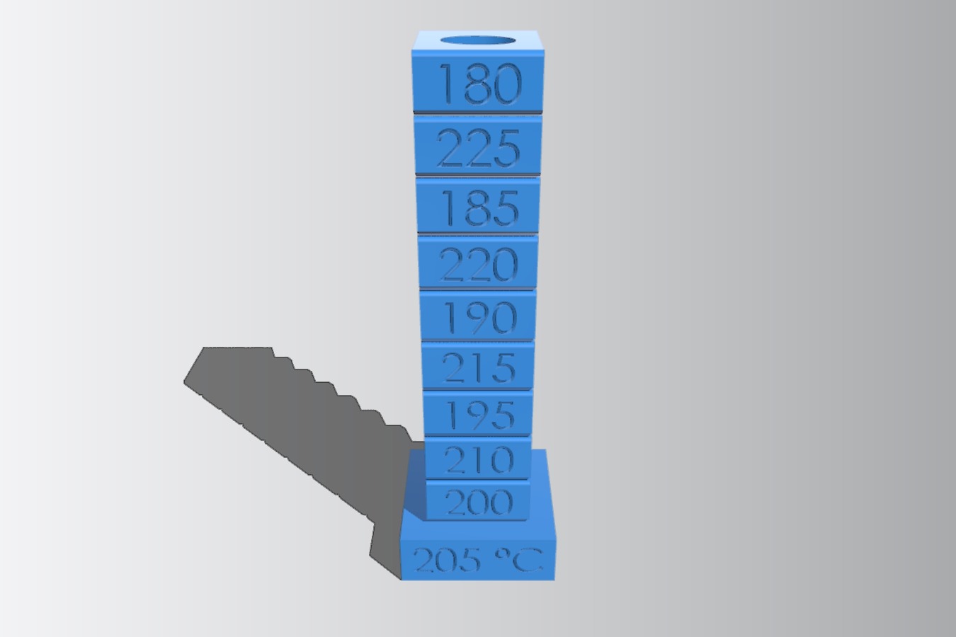 PLA_Temperature_Test_180°C-225°C