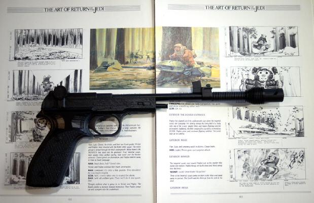 Parts for Leia Blaster with hole down the barrel | 3d print model