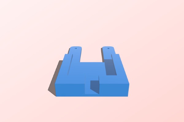 Bed-side iPhone 6 holder | 3d print model