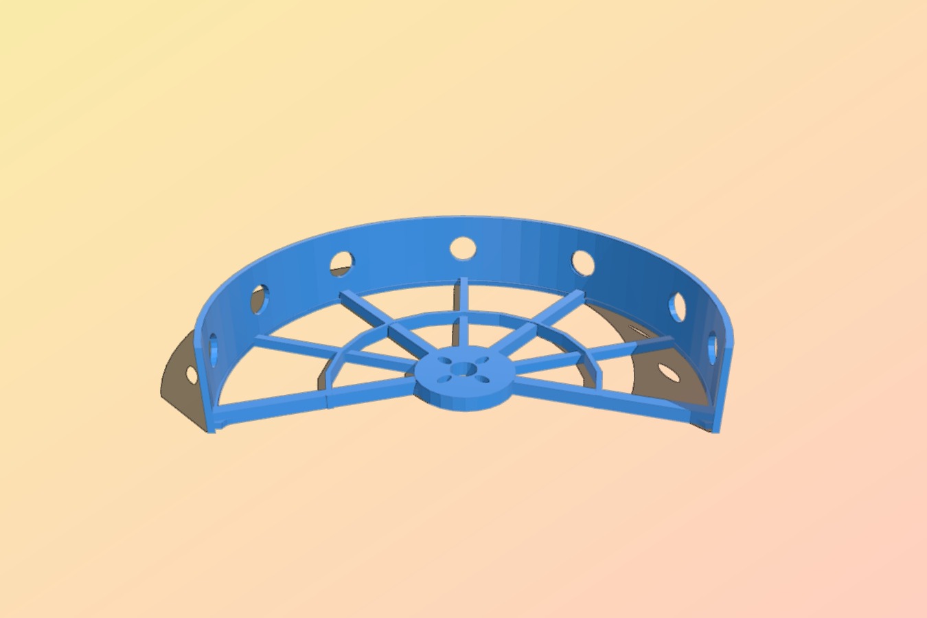 Beefed up prop guard for 5 inch props