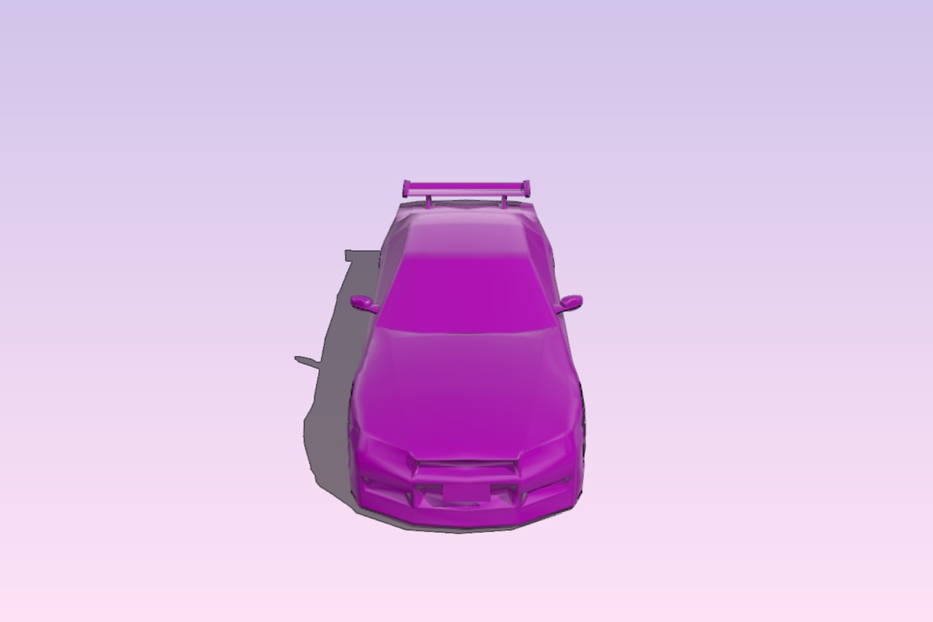 Car nissan skyline