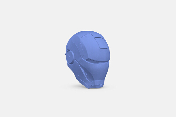 3d printed Helmet of iron man | 3d print model