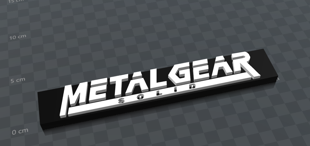 Metal Gear Solid Logo