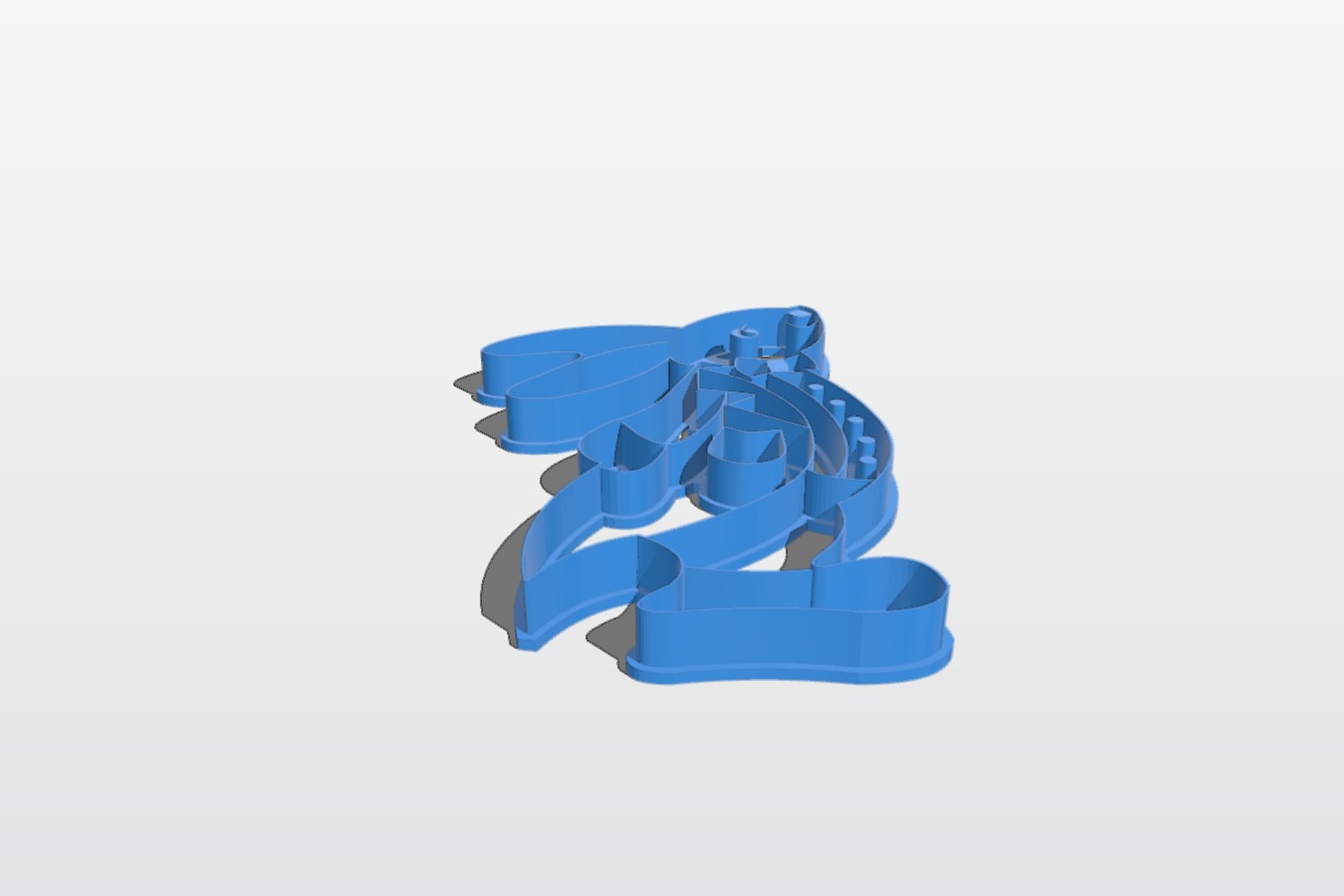 Cookie cutter "Tilda bunny in dress coat"
