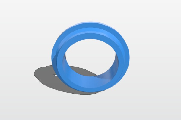 NX-40.5filter mount | 3d print model