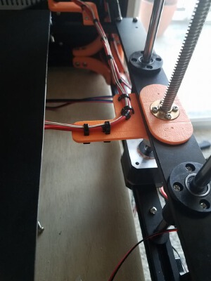 X5S Bed Wire Support | 3d print model