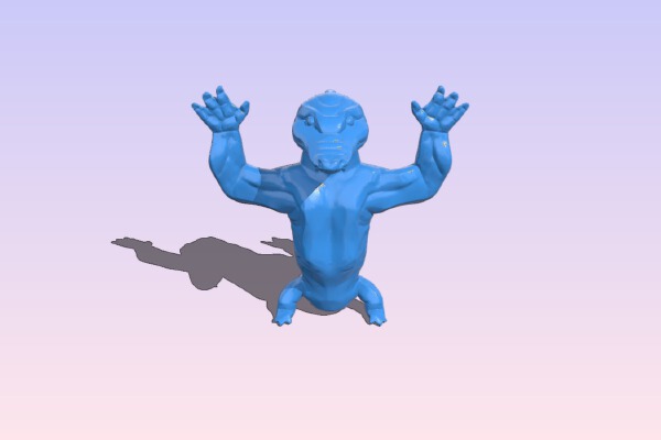 Gatorman | 3d print model