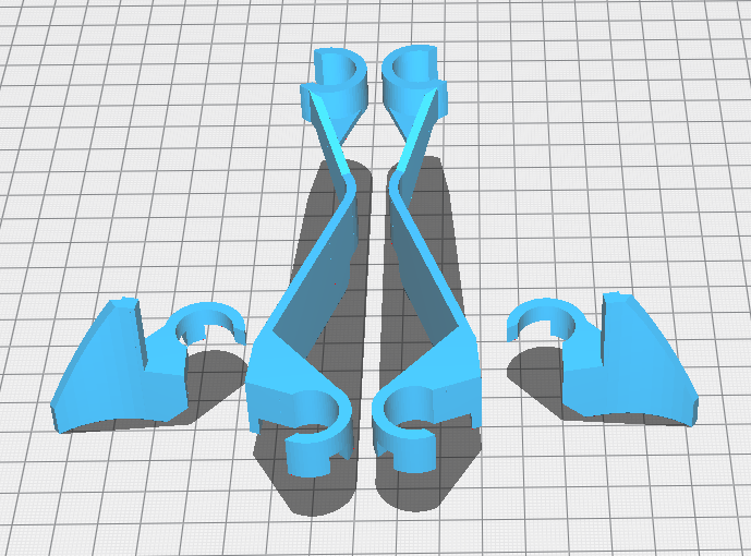 Sharkset Suspension Mudguard (Ninebot Max) [non-commercial license!]