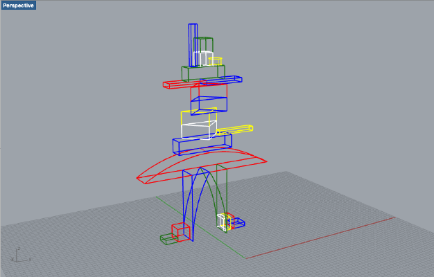 Bauspiel (Bauhaus shipbuilding blocks) | 3d print model