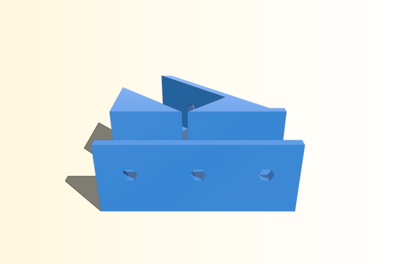 OpenBeam 45 degree bracket