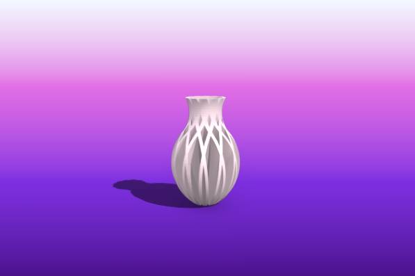 Diamond Cut Vase