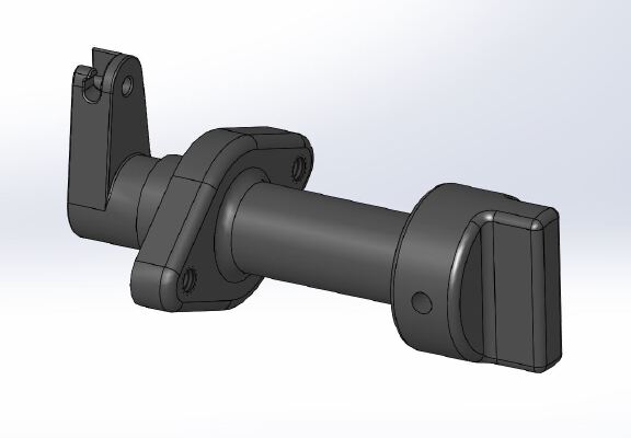 Miata trunk lock delete | 3d print model