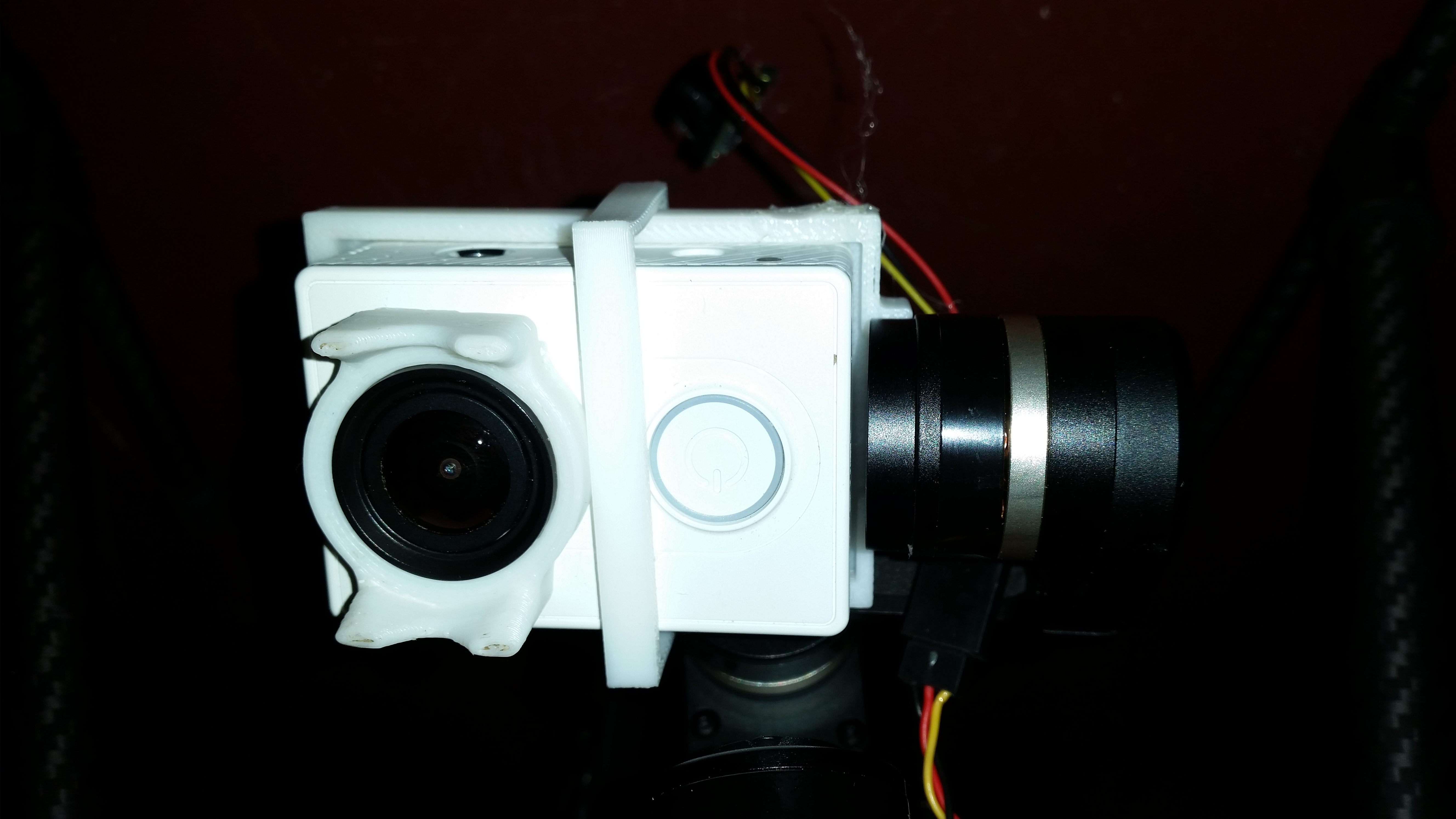 Adapter plate for Xiaomi Yi on Feiyu-tech Mini 3D-Gimbal