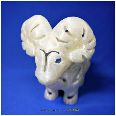 2015 Lucky Sheep Year | 3d print model
