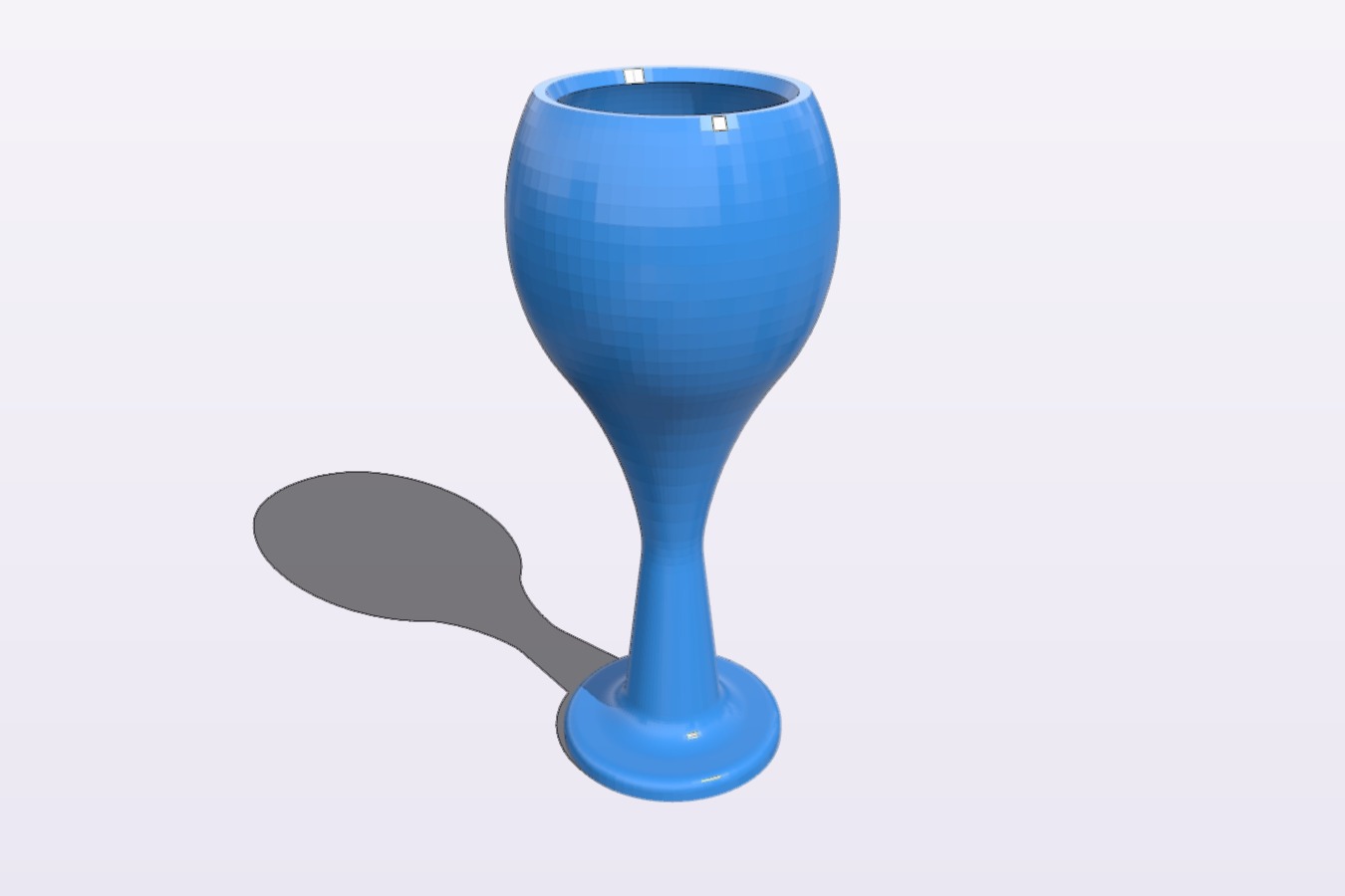 Wine Glass (smaller + w_debossed text option)