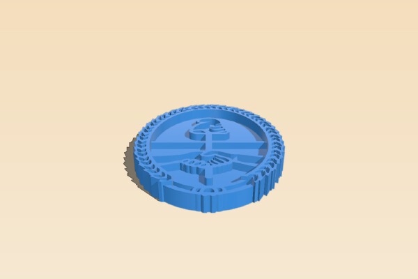 Escudo de la República Argentina | 3d print model