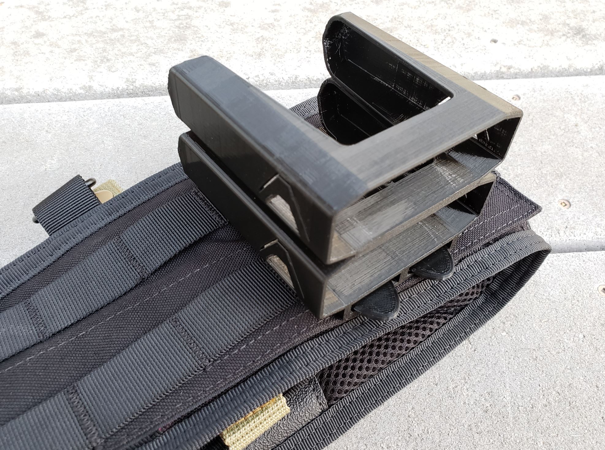 MOLLE Clip for Nerf Magazine Carrier